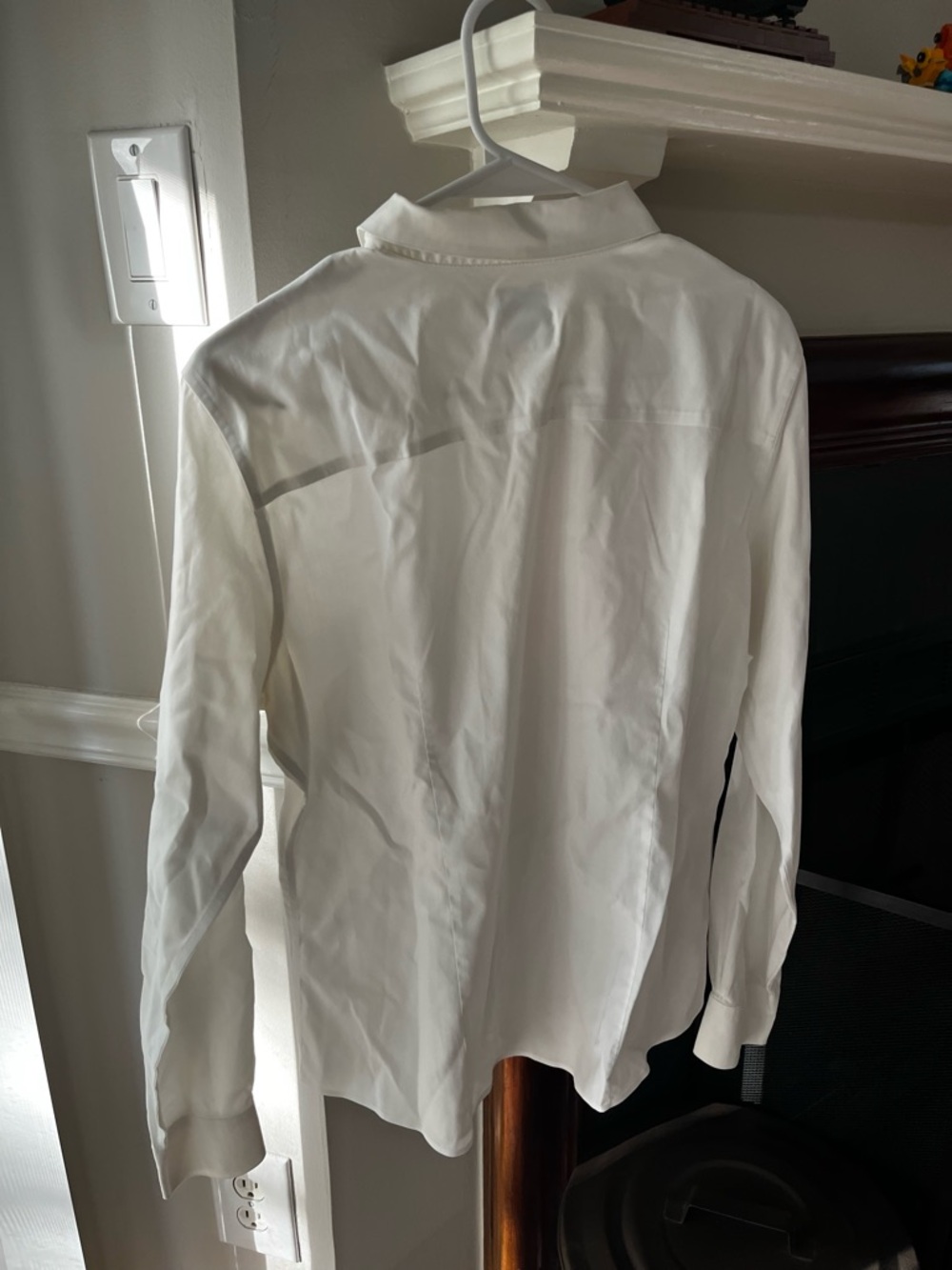 Brooks Brothers White Cotton Button-Down Shirt - Picture 3 of 3